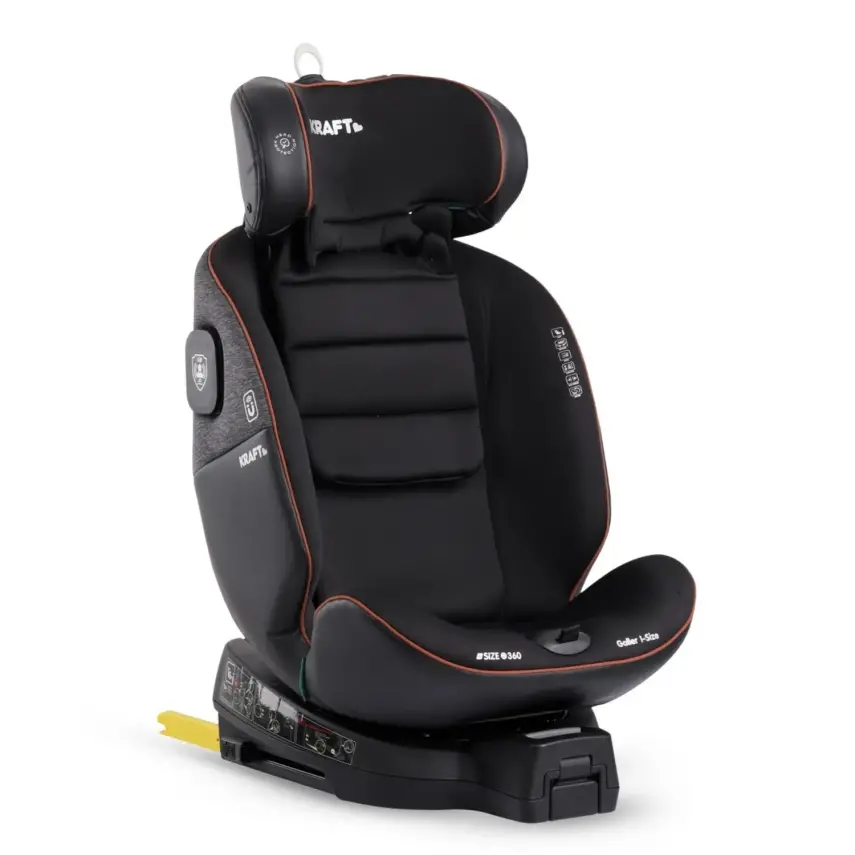 Kraft Galler I-Size İsofixli Oto Koltuğu 0-36 Kg  Grey - 17