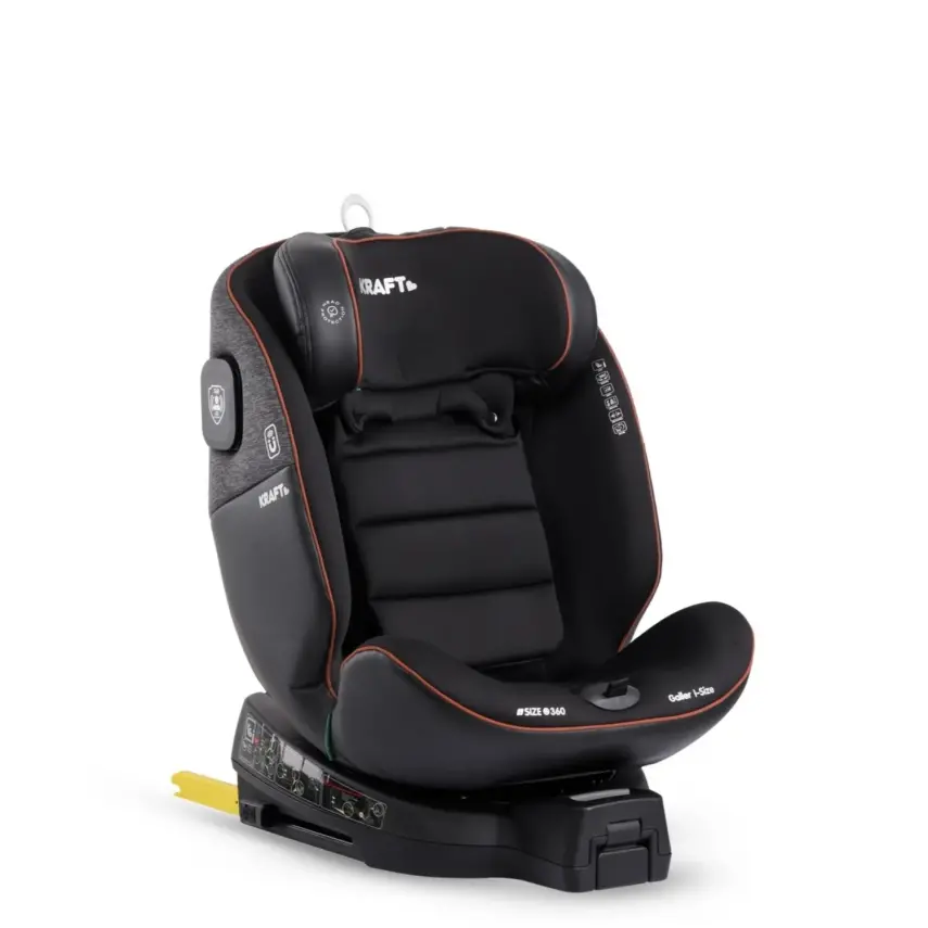 Kraft Galler I-Size İsofixli Oto Koltuğu 0-36 Kg  Grey - 18