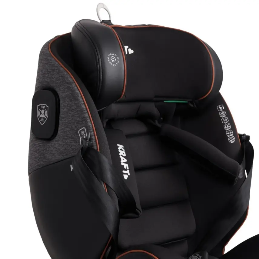 Kraft Galler I-Size İsofixli Oto Koltuğu 0-36 Kg  Grey - 35