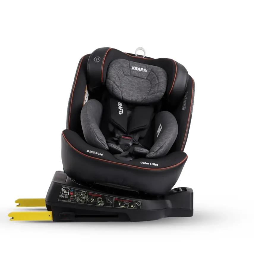 Kraft Galler I-Size İsofixli Oto Koltuğu 0-36 Kg  Grey - 22