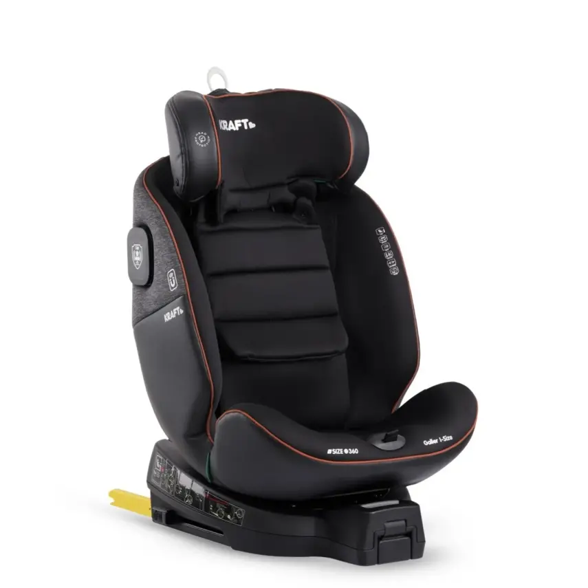Kraft Galler I-Size İsofixli Oto Koltuğu 0-36 Kg  Grey - 33
