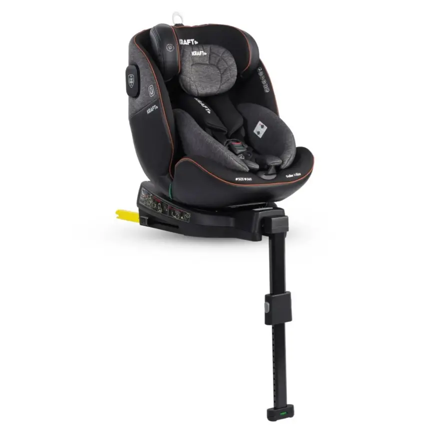 Kraft Galler I-Size İsofixli Oto Koltuğu 0-36 Kg  Grey - 4
