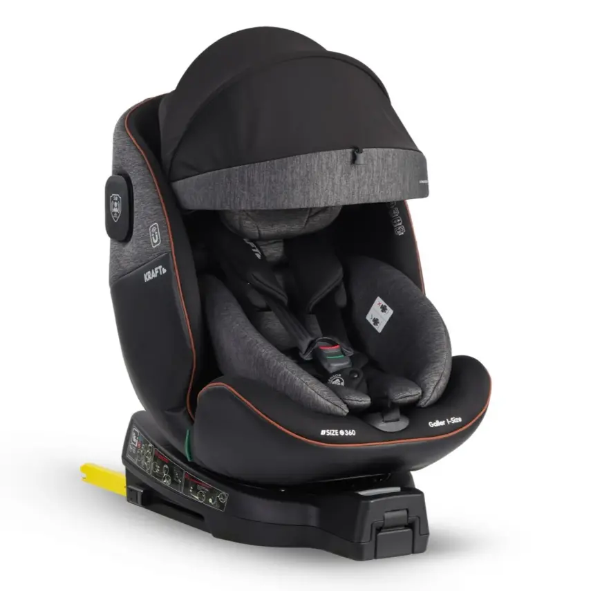 Kraft Galler I-Size İsofixli Oto Koltuğu 0-36 Kg  Grey - 1