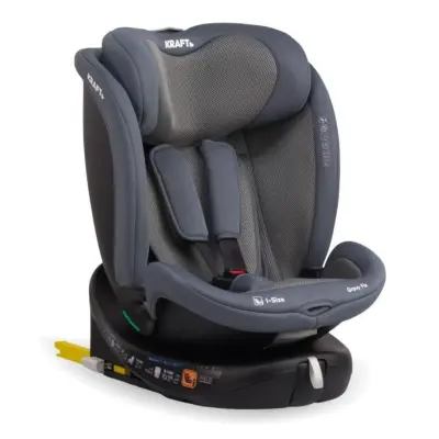 Kraft Grovy I-Size Oto Koltuğu 0-36 Kg Grey - 8