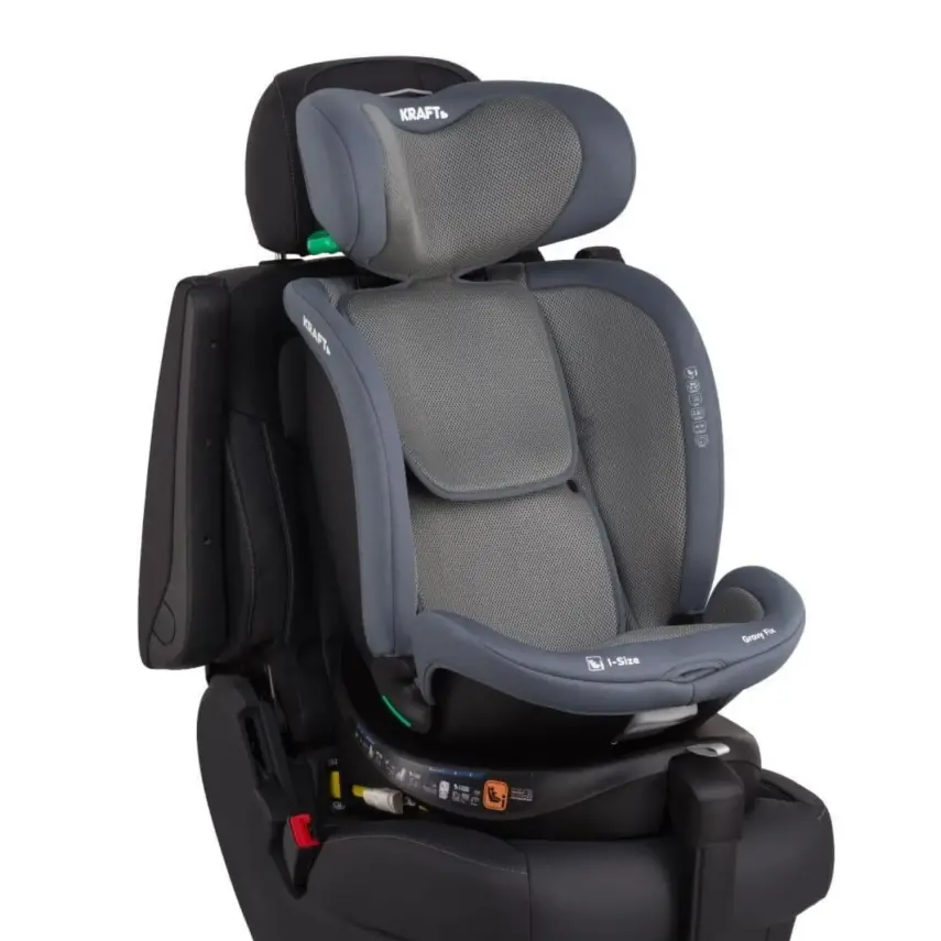 Kraft Grovy I-Size Oto Koltuğu 0-36 Kg Grey - 20