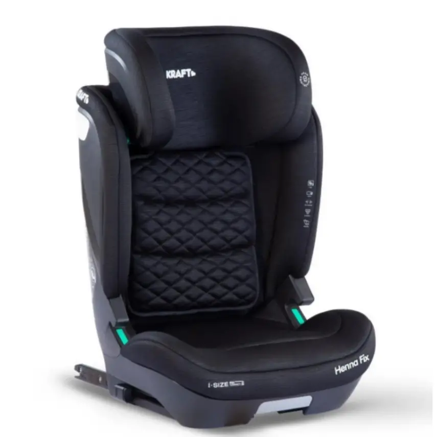 Kraft Henna Fix I-Size Oto Koltuğu 15-36 Kg Black - 1