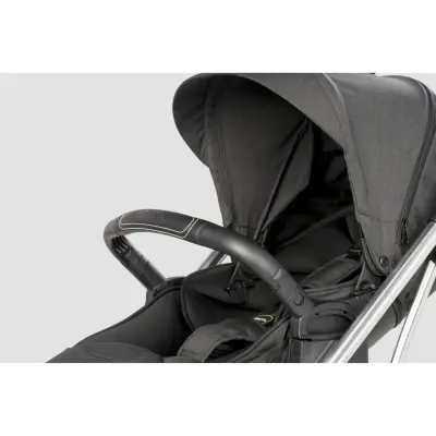 Kraft Kenya S Armor Plus Çift Yönlü Tek Elle Katlanabilir Kompakt Travel Sistem Bebek Arabası Black - 17