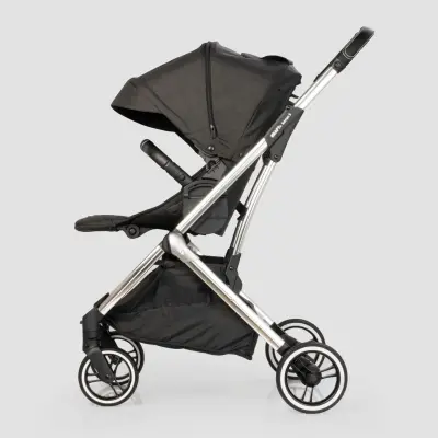 Kraft Kenya S Armor Plus Çift Yönlü Tek Elle Katlanabilir Kompakt Travel Sistem Bebek Arabası Black - 31