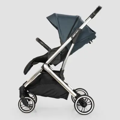 Kraft Kenya S Armor Plus Çift Yönlü Tek Elle Katlanabilir Kompakt Travel Sistem Bebek Arabası Blue - 18