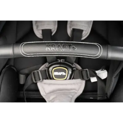 Kraft Kenya S Armor Plus Çift Yönlü Tek Elle Katlanabilir Kompakt Travel Sistem Bebek Arabası Grey - 27