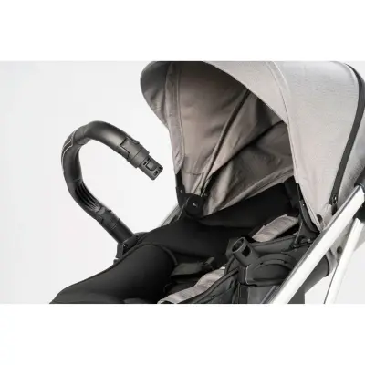 Kraft Kenya S Armor Plus Çift Yönlü Tek Elle Katlanabilir Kompakt Travel Sistem Bebek Arabası Grey - 34