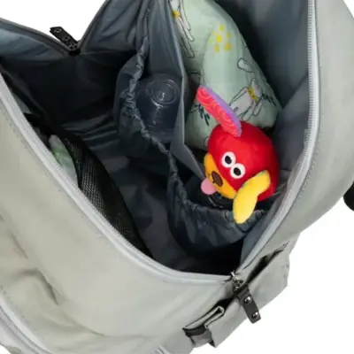 Kraft Lapis Anne Bebek Bakım Çantası Koyu Gri - 6