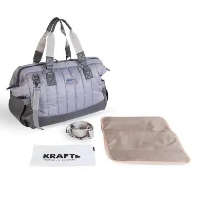Kraft Lava Bebek Bakım Sırt Çantası Gri - 6