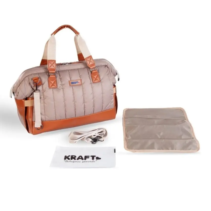 Kraft Lava Bebek Bakım Sırt Çantası Kahverengi - 4
