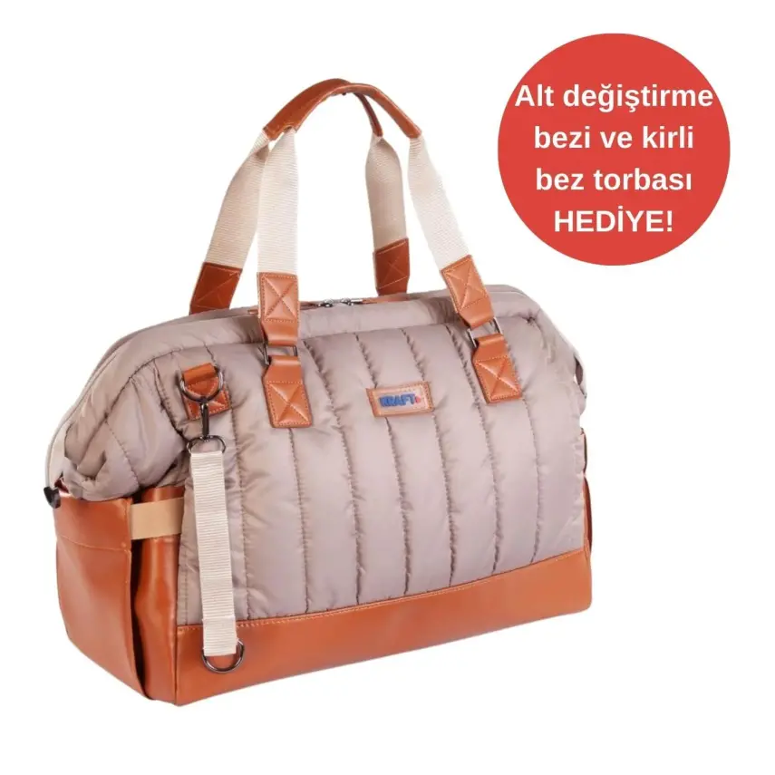 Kraft Lava Bebek Bakım Sırt Çantası Kahverengi - 1
