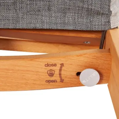 Kraft Libra Yaylanabilen ve Sallanabilen Ana Kucağı Gri - 17