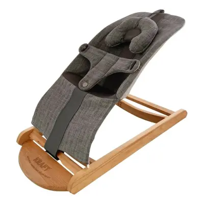 Kraft Libra Yaylanabilen ve Sallanabilen Ana Kucağı Gri - 2