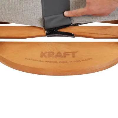 Kraft Libra Yaylanabilen ve Sallanabilen Ana Kucağı Gri - 6