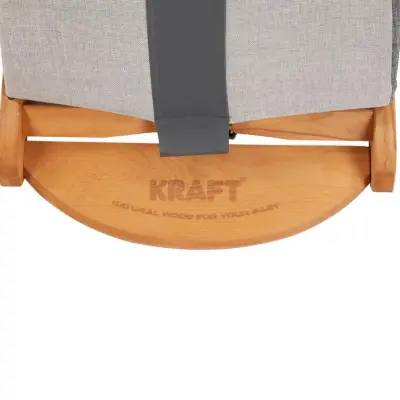 Kraft Libra Yaylanabilen ve Sallanabilen Ana Kucağı Gri - 3