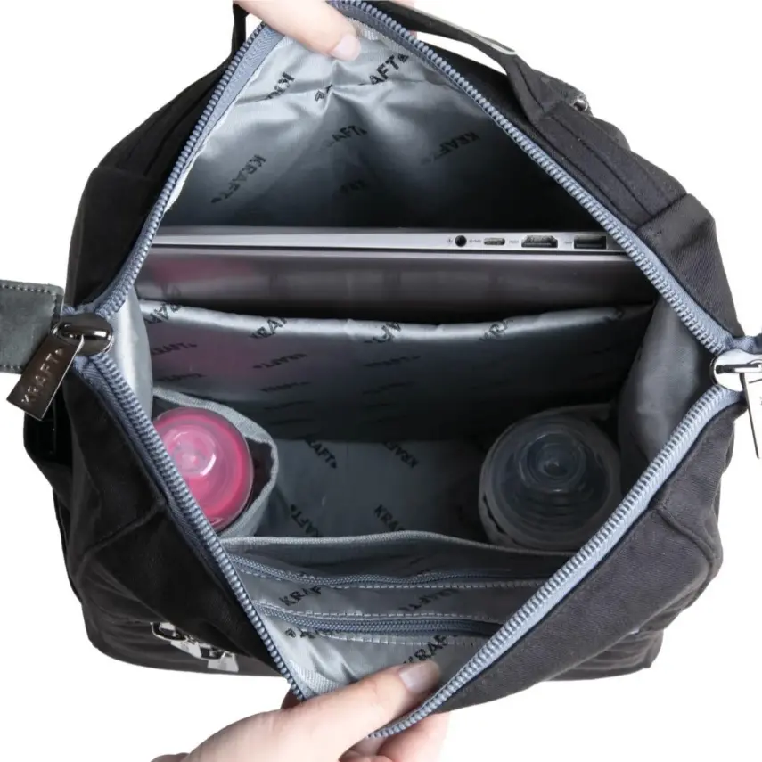 Kraft Lily Bebek Bakım Çantası Siyah - 7