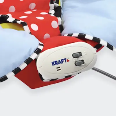 Kraft Little Bee Ana Kucağı Mavi Kırmızı - 4
