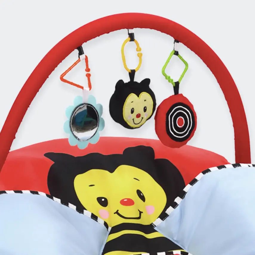 Kraft Little Bee Ana Kucağı Mavi Kırmızı - 2