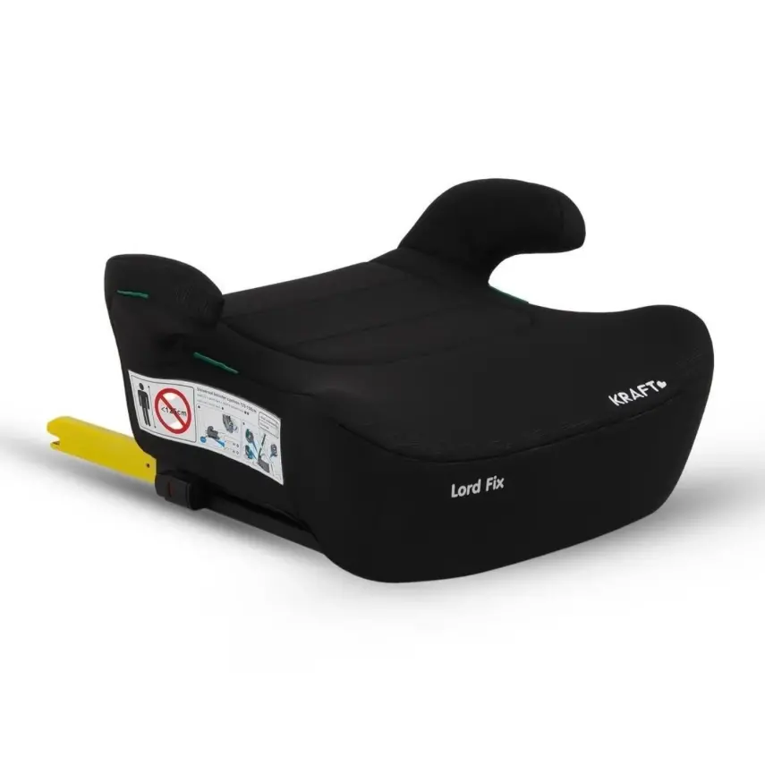 Kraft Lord Fix I-Size İsofix'li Oto Koltuğu Yükseltici Black - 1