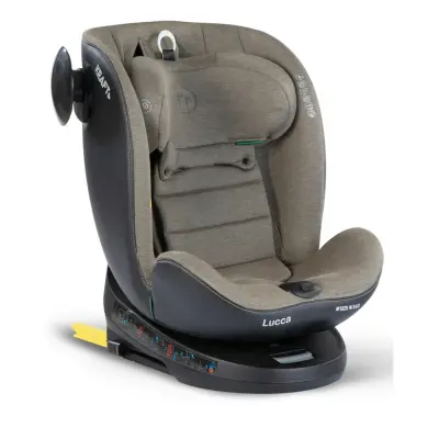 Kraft Lucca 360° Dönebilen Isofix Bağlantılı  I-Size Oto Koltuğu 0-36 Kg Beige - 1