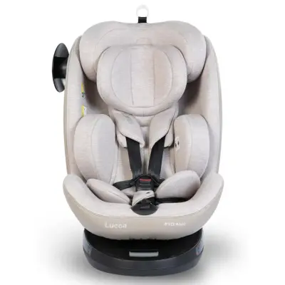 Kraft Lucca 360° Dönebilen Isofix Bağlantılı  I-Size Oto Koltuğu 0-36 Kg Beige - 3