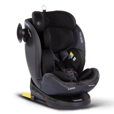 Kraft Lucca 360° Dönebilen Isofix Bağlantılı I-Size Oto Koltuğu 0-36 Kg Black - 5
