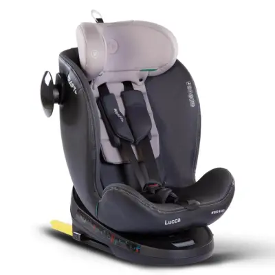 Kraft Lucca 360° Dönebilen Isofix Bağlantılı I-Size Oto Koltuğu 0-36 Kg Black (1)
