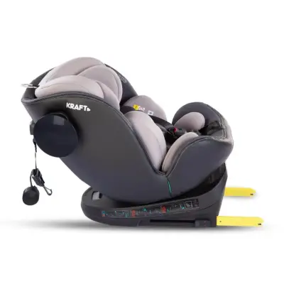 Kraft Lucca 360° Dönebilen Isofix Bağlantılı I-Size Oto Koltuğu 0-36 Kg Black - 30