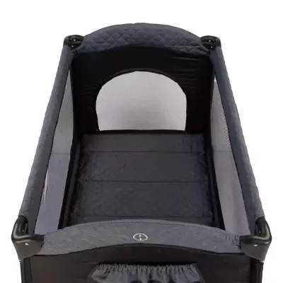 Kraft Monaco Dönenceli Oyun Parkı 70x120 cm Black - 3