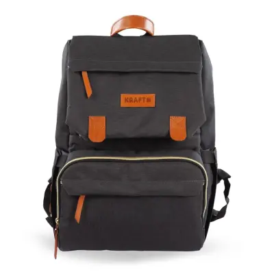 Kraft Moon Anne Bebek Bakım Sırt Çantası Koyu Gri - 7