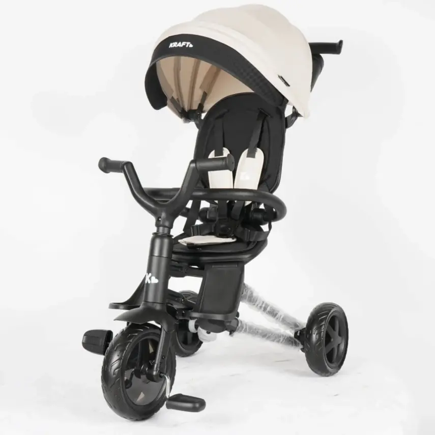 Kraft Nova 6 in 1 Katlanır Bisiklet Bej - 2