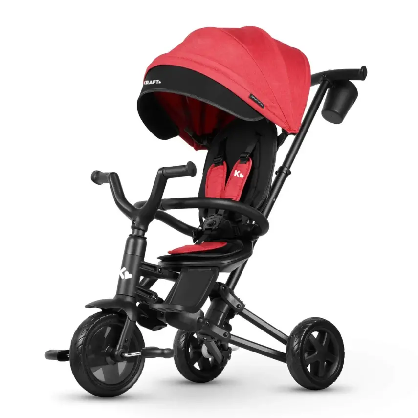 Kraft Nova 6 in 1 Katlanır Bisiklet Kırmızı - 1