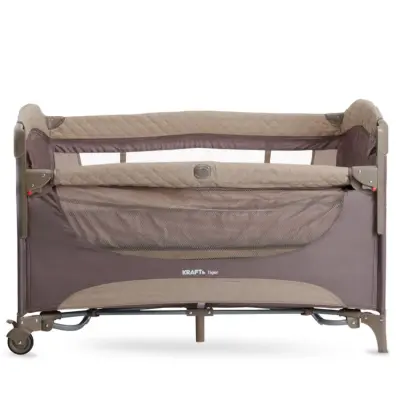 Kraft Oyuncaklı Dönenceli Tiger Anne Yanı Oyun Parkı 70X120 Cm Grey - 6