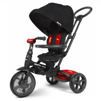 Kraft Prime 6 in 1 İtmeli Bisiklet Kırmızı