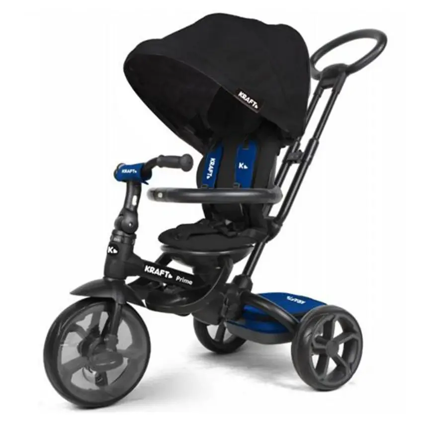 Kraft Prime 6 in 1 İtmeli Bisiklet Mavi - 1