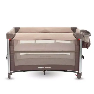 Kraft Quick Fold Anne Yanı Oyun Parkı 70x110 cm Brown - 2