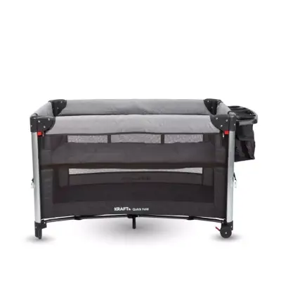 Kraft Quick Fold Anne Yanı Oyun Parkı 70x110 cm Light Grey - 3