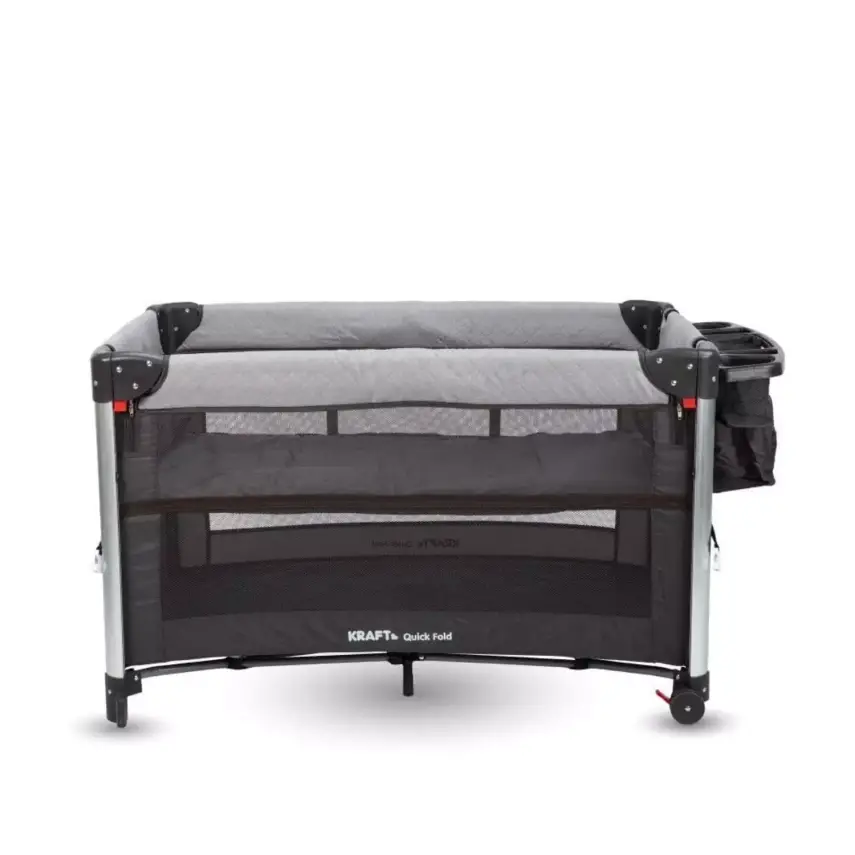 Kraft Quick Fold Anne Yanı Oyun Parkı 70x110 cm Light Grey - 3