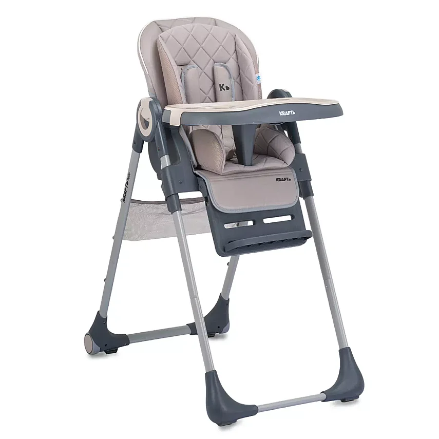 Kraft Resto Fonksiyonel Mama Sandalyesi Beige - 1