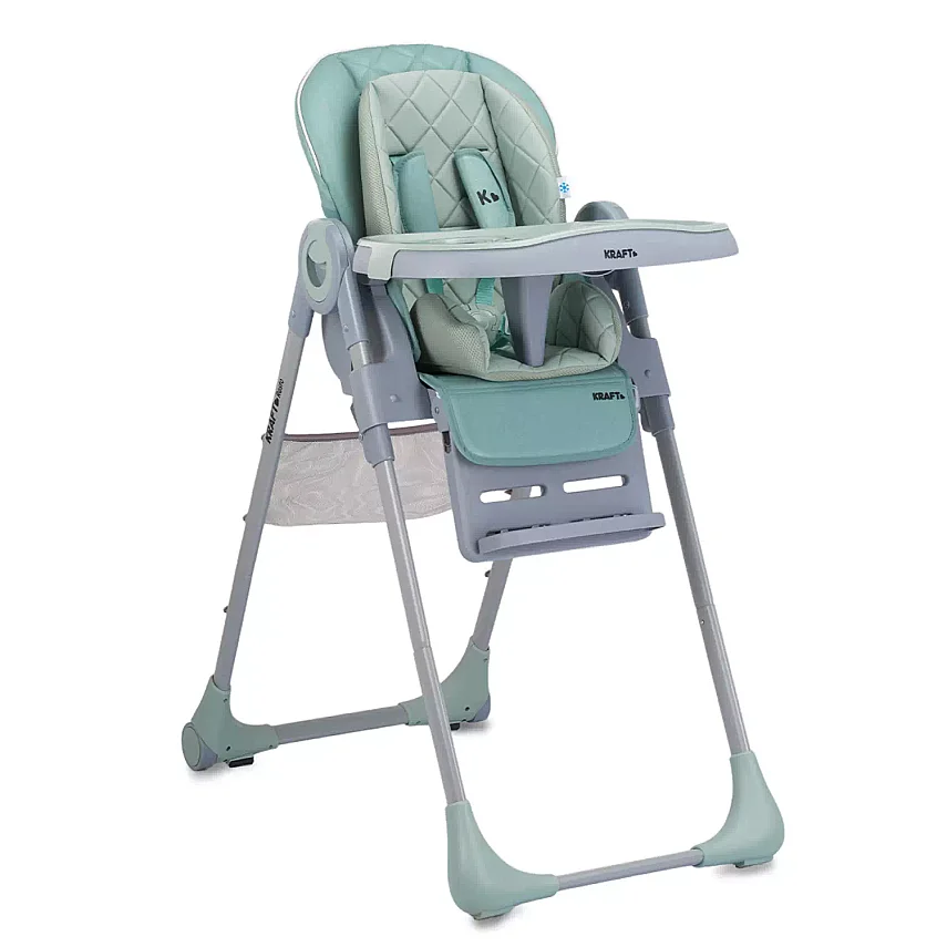 Kraft Resto Fonksiyonel Mama Sandalyesi Green - 1