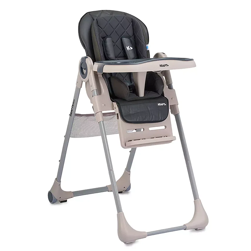 Kraft Resto Fonksiyonel Mama Sandalyesi Grey - 1