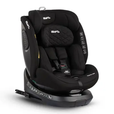 Kraft Royal Pr İsofixli Oto Koltuğu 0-36 Kg Black - 2