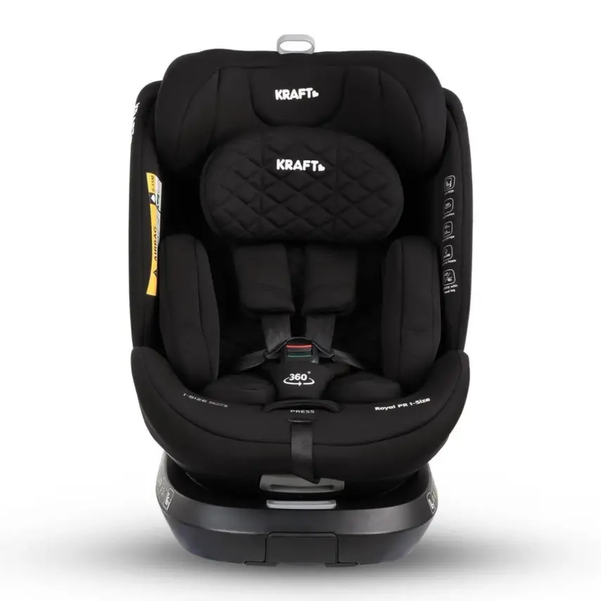 Kraft Royal Pr İsofixli Oto Koltuğu 0-36 Kg Black - 5