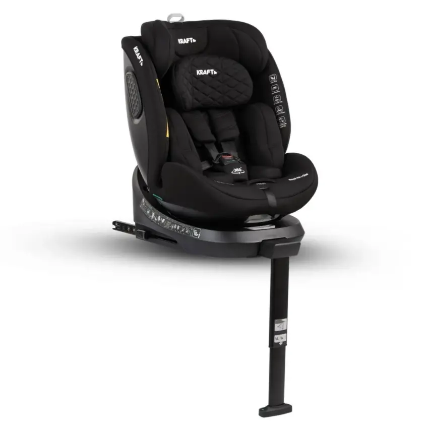 Kraft Royal Pr İsofixli Oto Koltuğu 0-36 Kg Black - 1