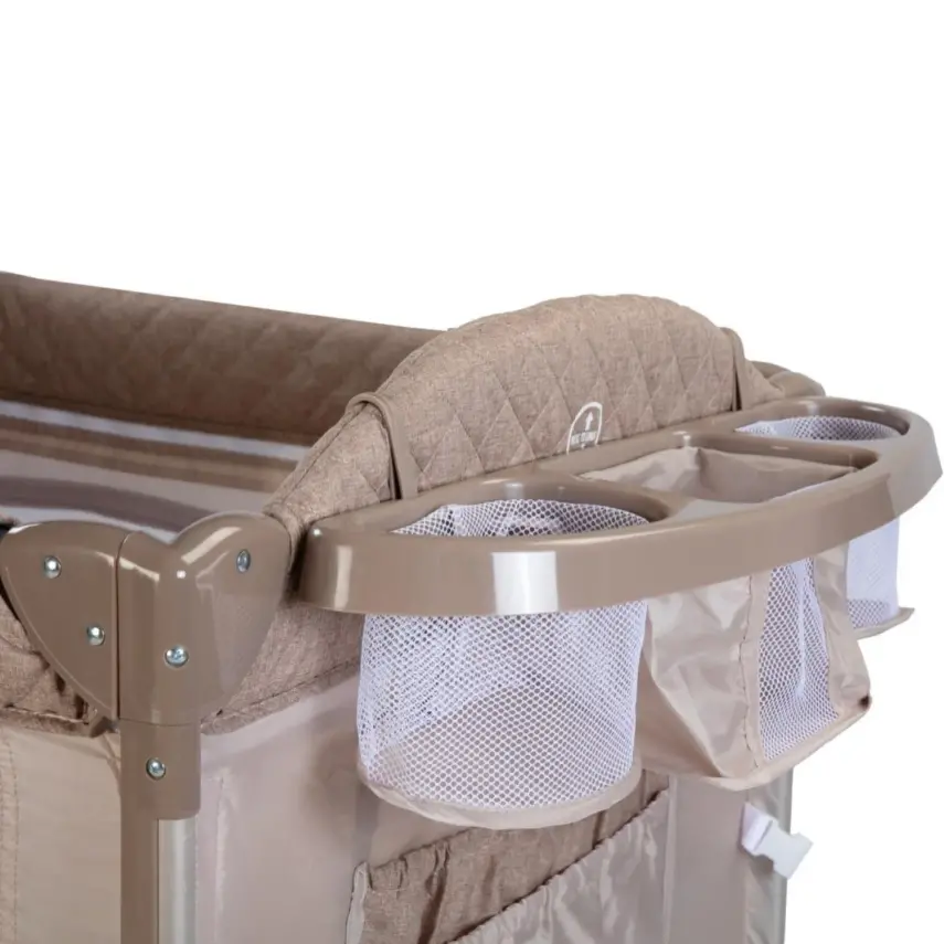 Kraft Safe Sleep Anne Yanı Oyun Parkı 70x120 cm Grey - 4