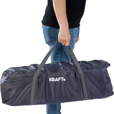 Kraft Siena Anne Yanı Çift Emniyet Sistemli Oyun Parkı 70X110 Cm Light Grey - 11